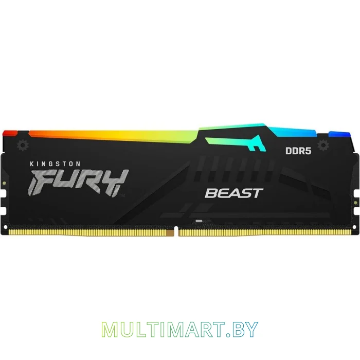 Оперативная память Kingston FURY Beast RGB 32GB DDR5 PC5-48000 (KF560C30BBEA-32)
